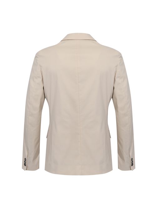 Giacca doppiopetto in misto cotone Ghiaccio Paolo Pecora | L014 01991272